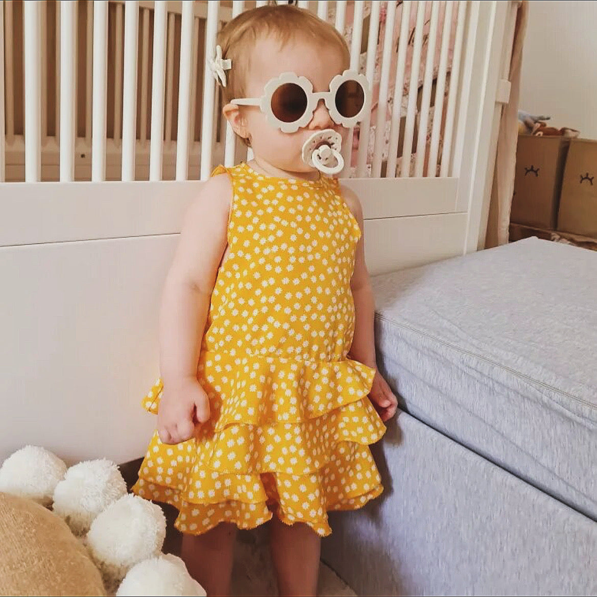 Kids Sunflower Sunglasses