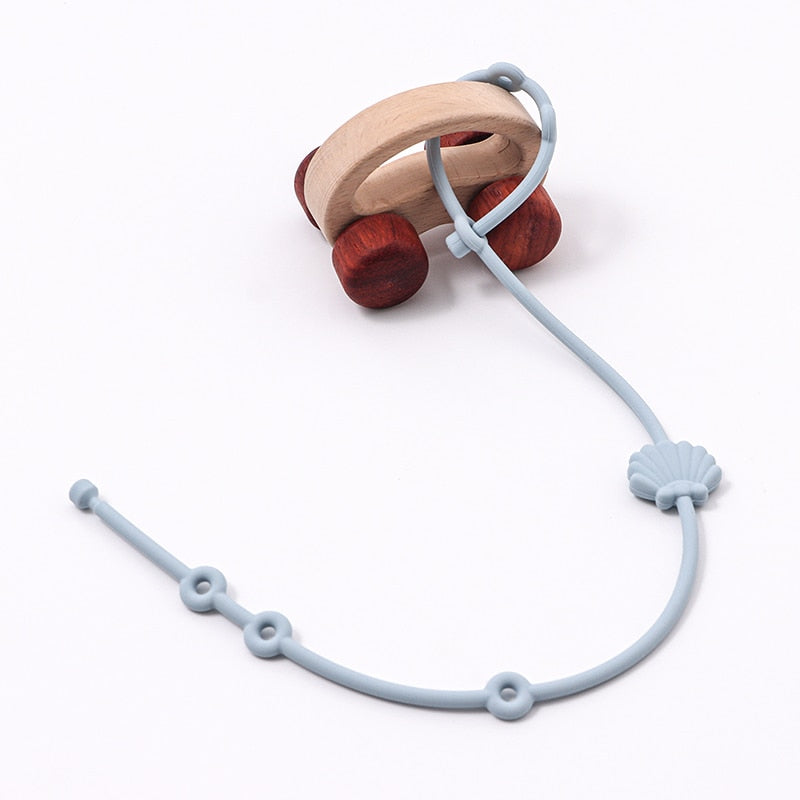 Silicone Adjustable Pacifier Chain Stroller Accessories