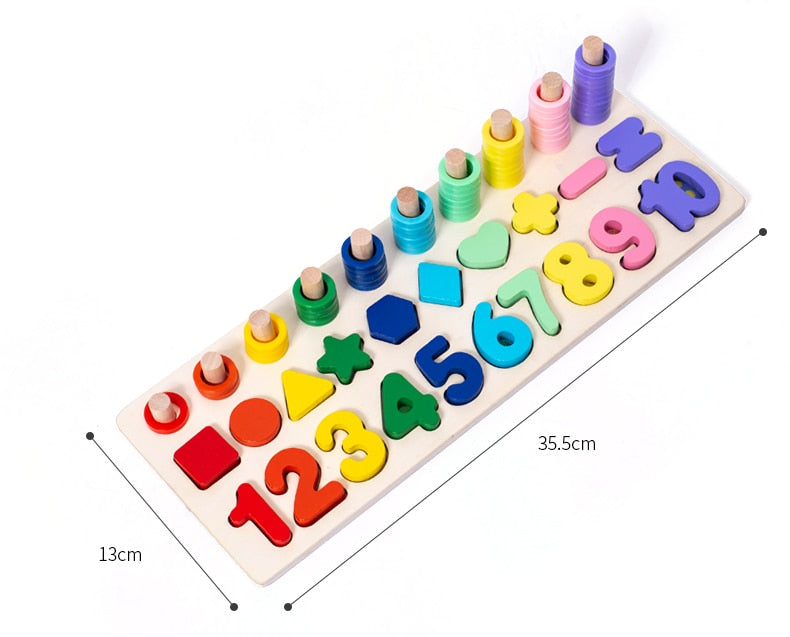 Kids Montessori Wooden Puzzle