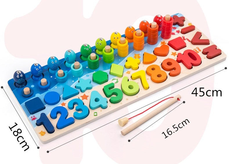 Kids Montessori Wooden Puzzle