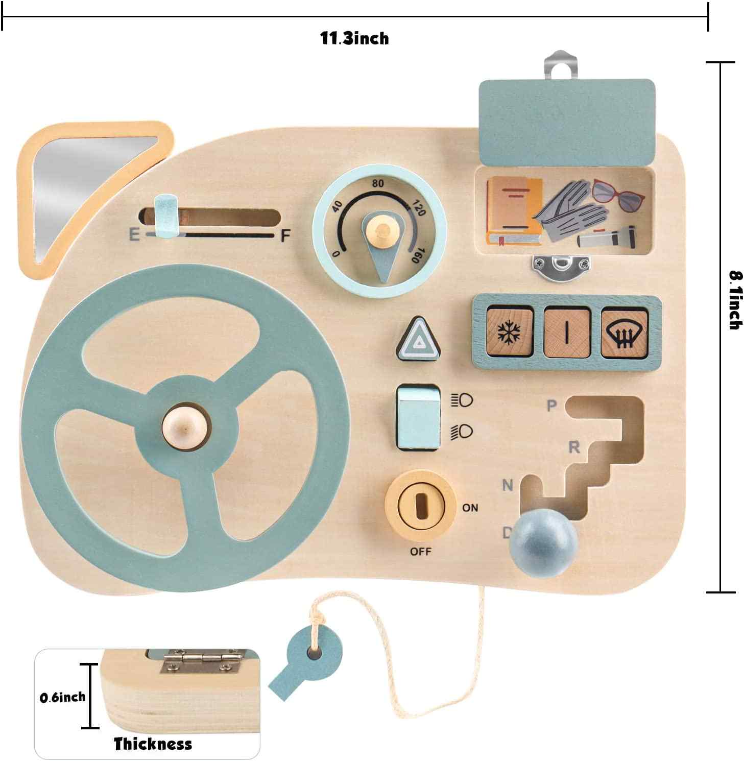 Kids Sensory Steering Board