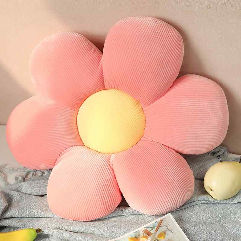 Pastel Flower Plush Pillow Cushion