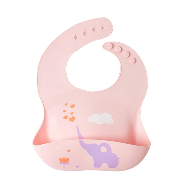 Silicone Printed Adjustable Bib