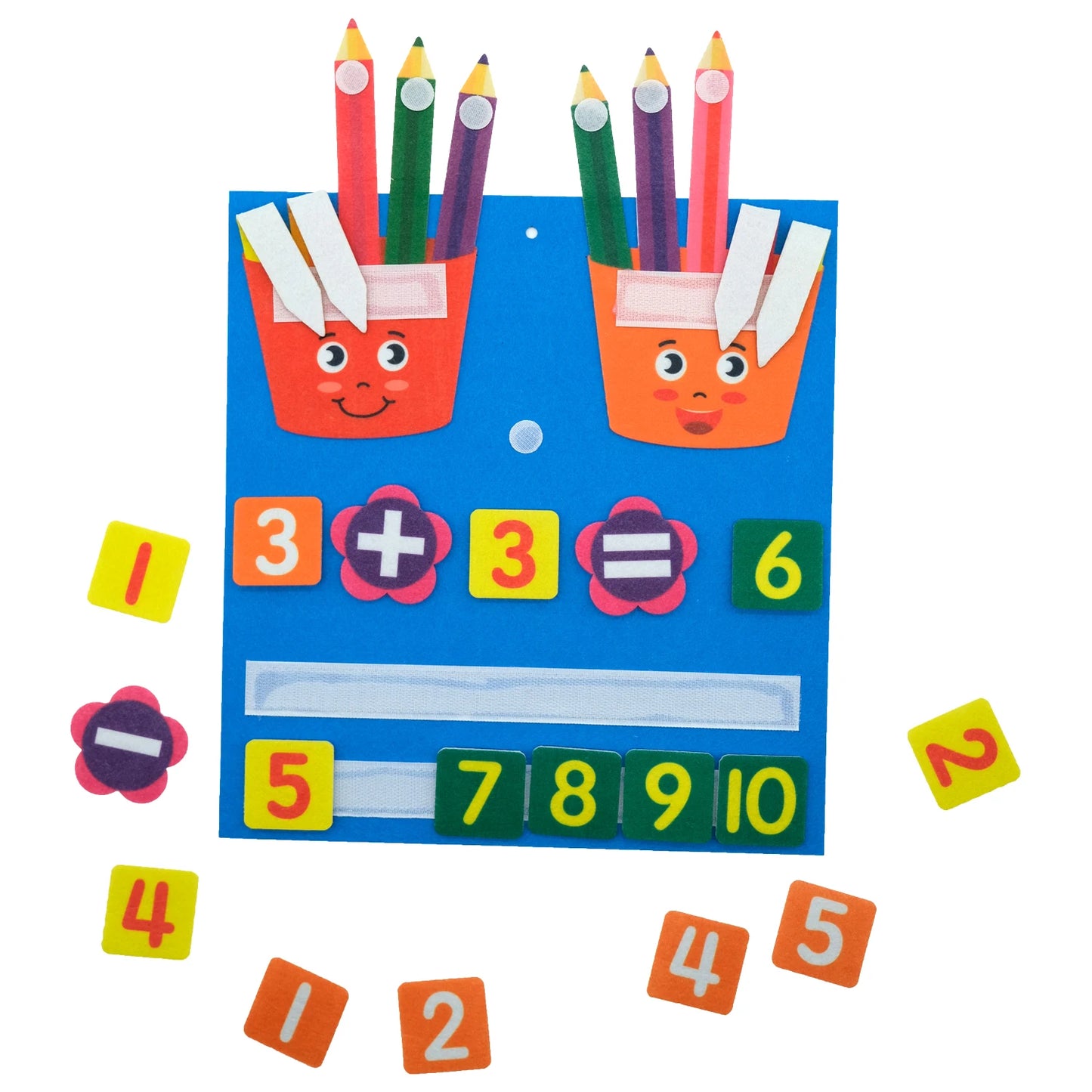 Montessori Math Felt Board