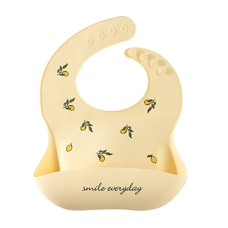 Silicone Printed Adjustable Bib