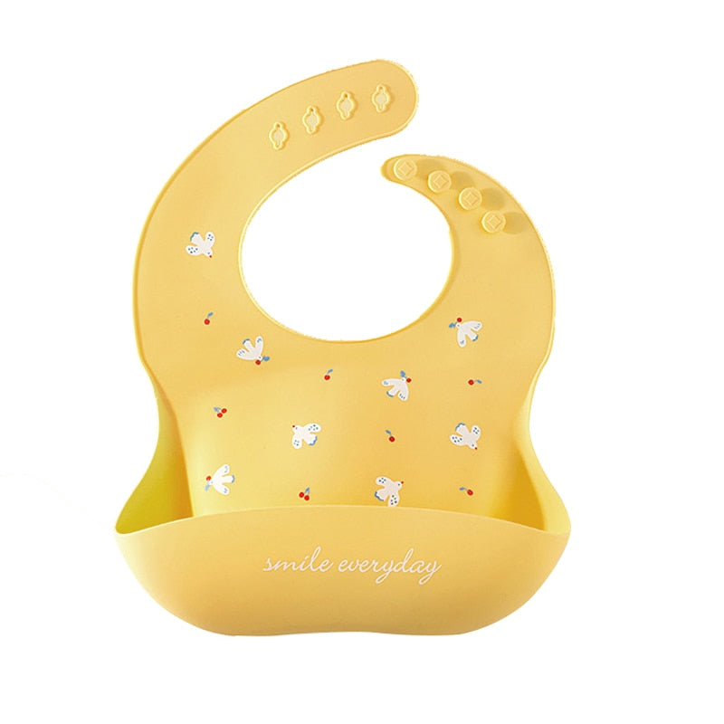 Silicone Printed Adjustable Bib