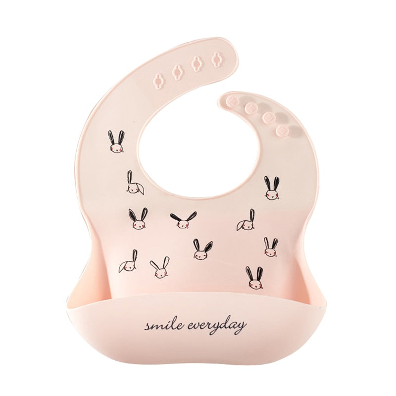 Silicone Printed Adjustable Bib