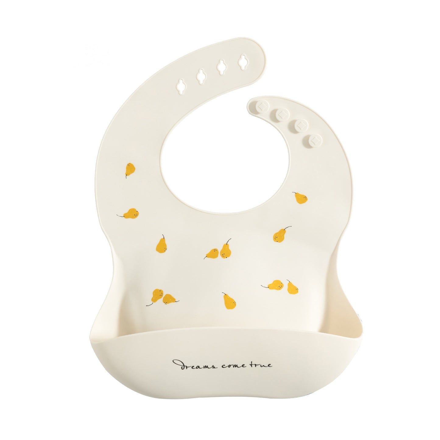 Silicone Printed Adjustable Bib