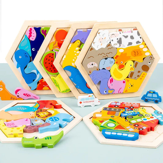 Wooden 3D Jigsaw Puzzle