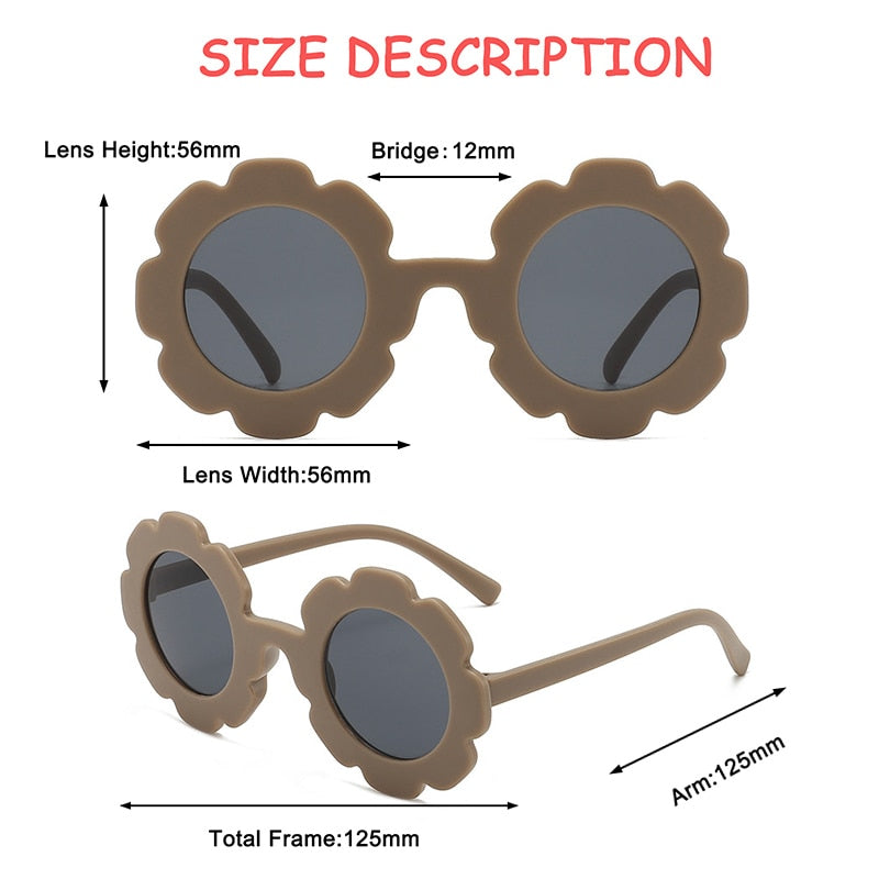 Kids Sunflower Sunglasses