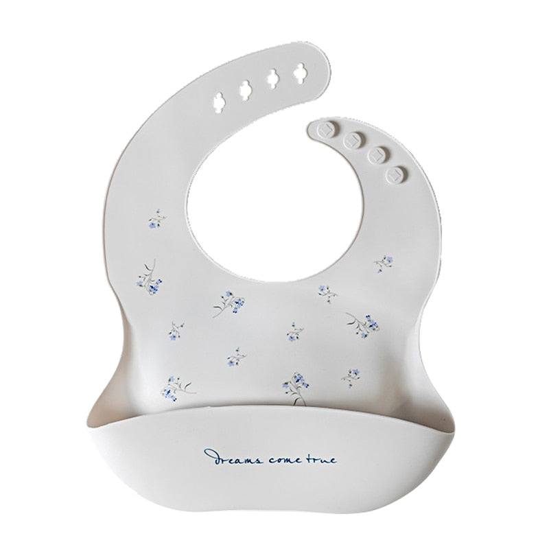 Silicone Printed Adjustable Bib