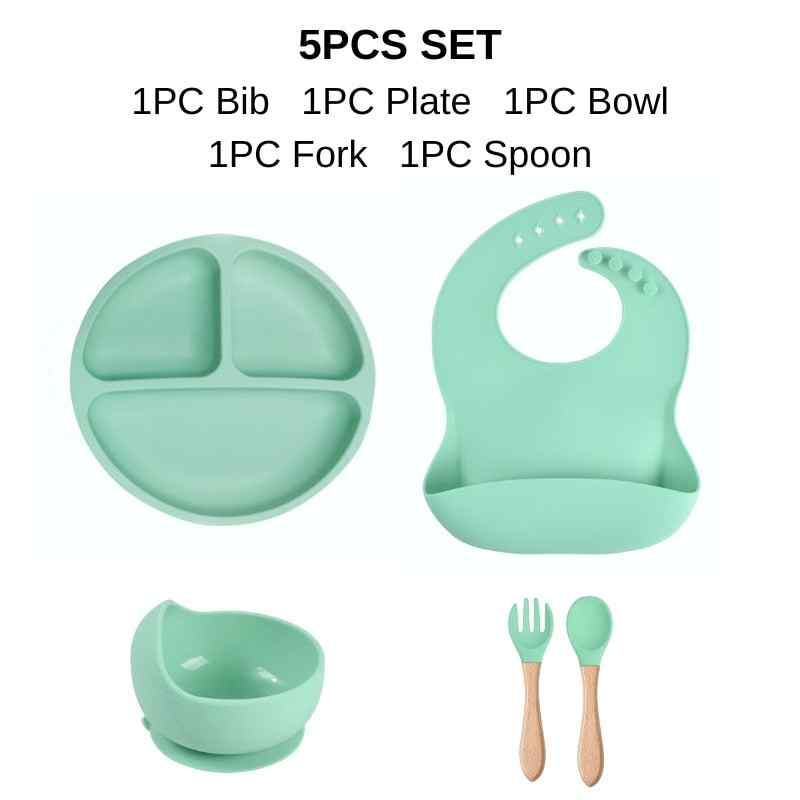 Silicone Full Dinnerware Set-Little Luxuries