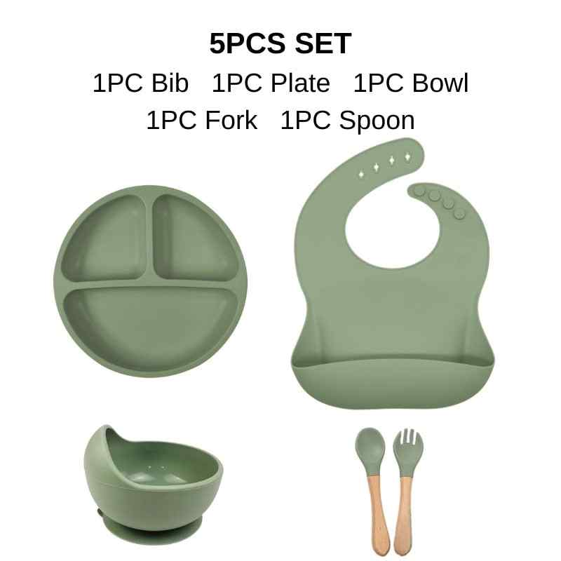 Silicone Full Dinnerware Set-Little Luxuries