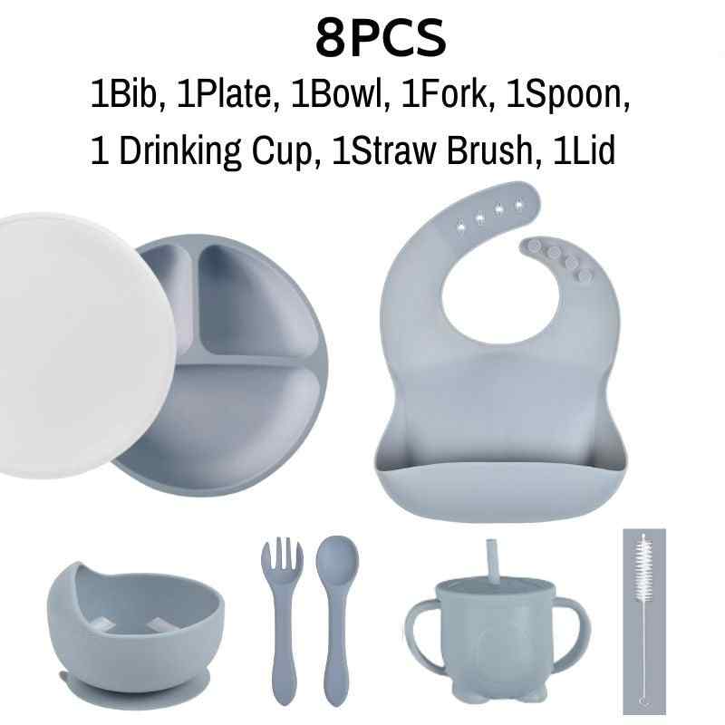 Silicone Full Dinnerware Set-Little Luxuries