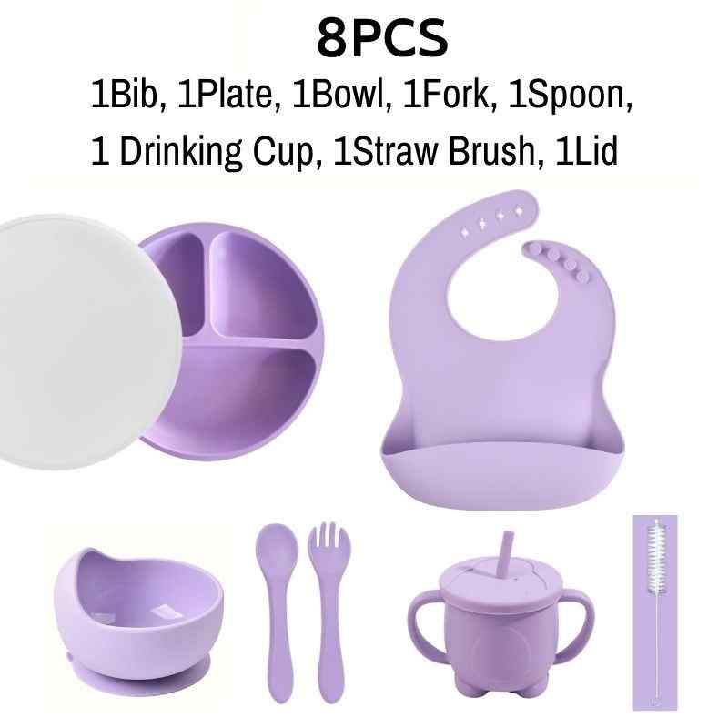 Silicone Full Dinnerware Set-Little Luxuries