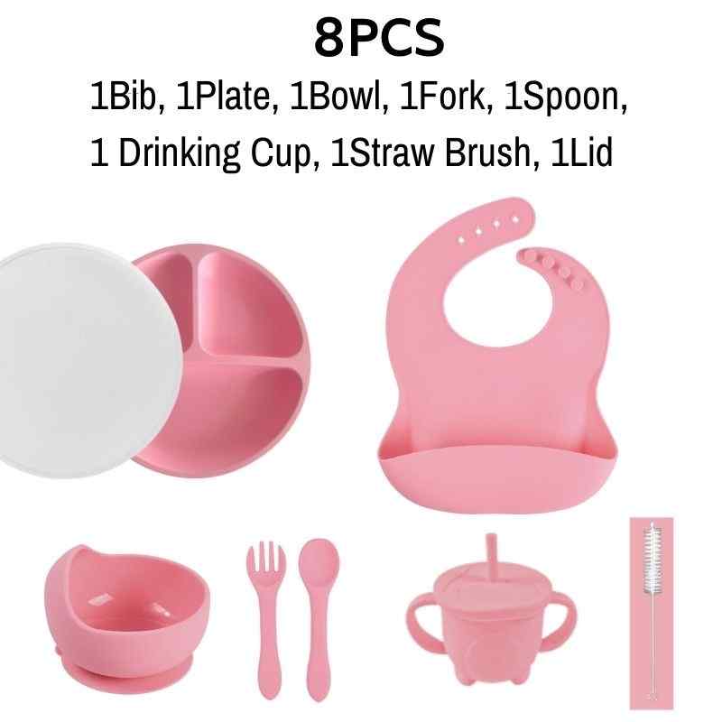 Silicone Full Dinnerware Set-Little Luxuries