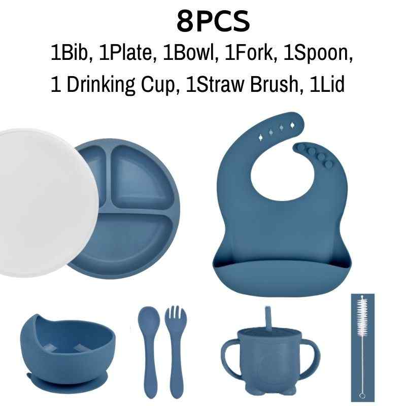 Silicone Full Dinnerware Set-Little Luxuries