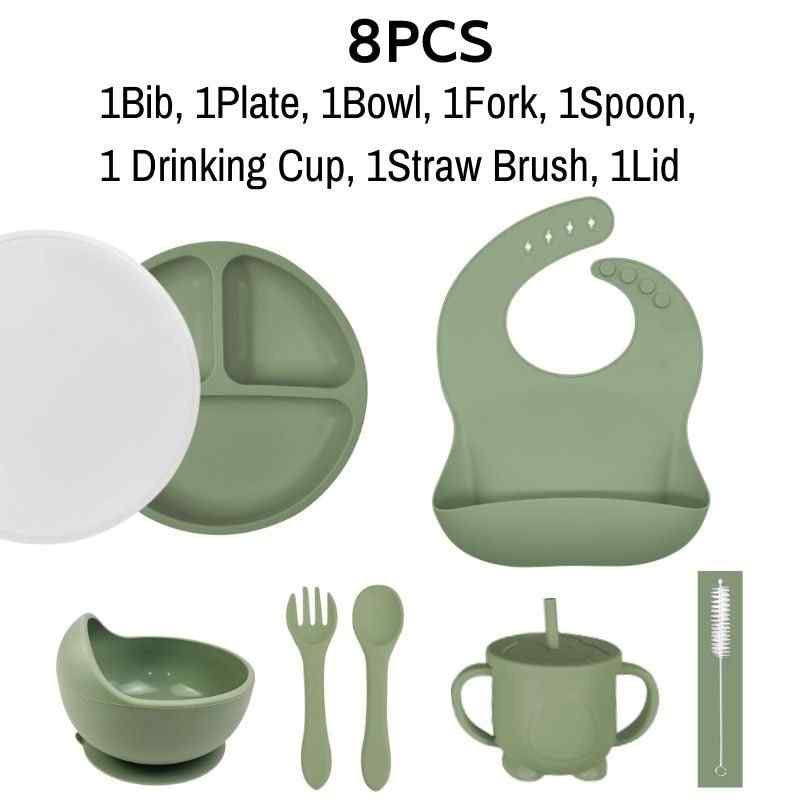 Silicone Full Dinnerware Set-Little Luxuries